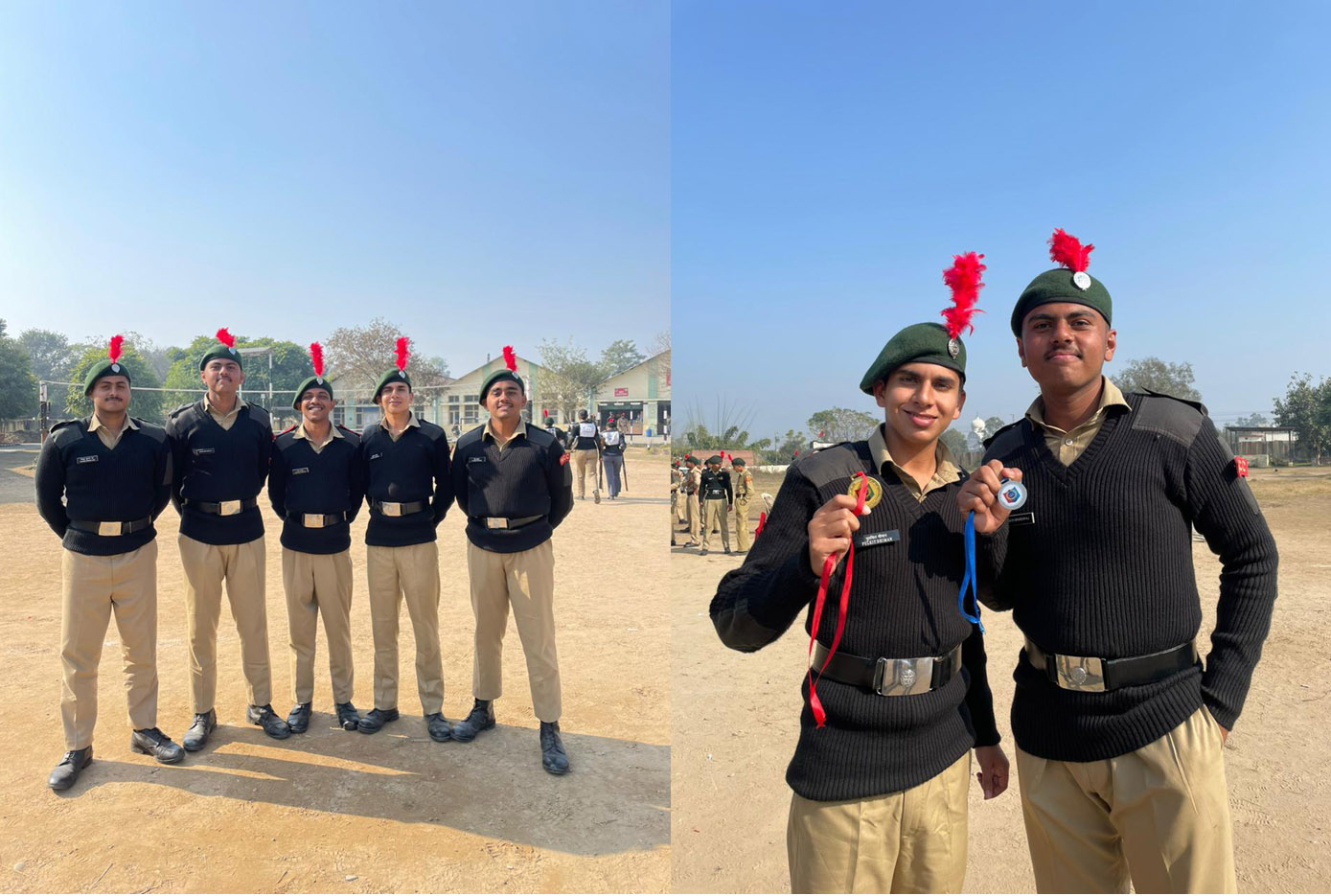 24th December, 2023: Six cadets from Punjab Engineering College's NCC Army Wing, PEC-12, showcased exceptional skill at the Pre Republic Day Camp (PRERDC)